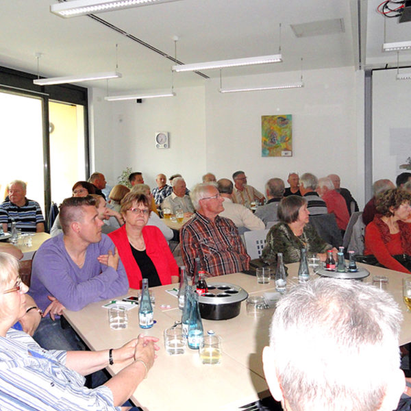 Vertreterstammtisch mit allen Vertretern der Genossenschaft 2016