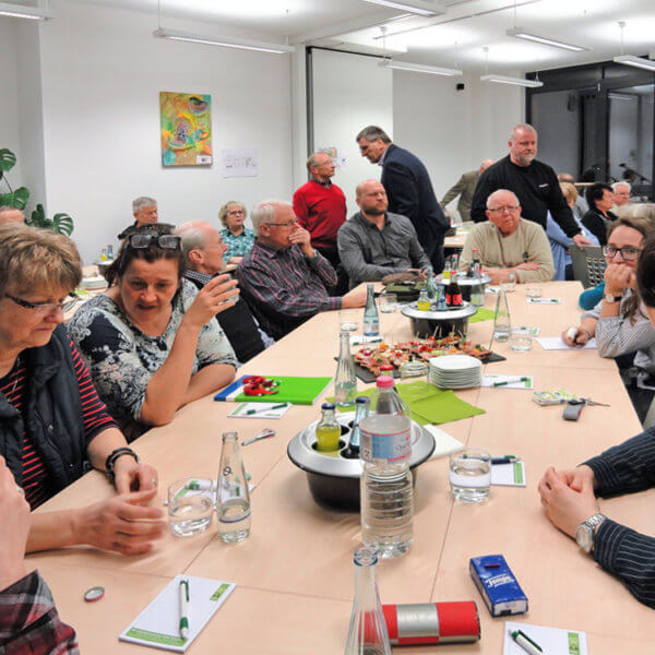 Vertreterstammtisch 2018, Blick in den Raum