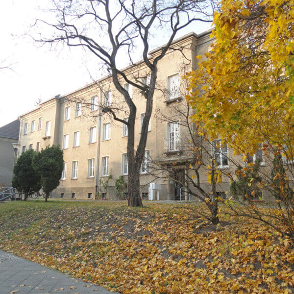 Seehaus-Siedlung, Außenansicht Wriezener Straße 31/33, 35/37, vor der Sanierung