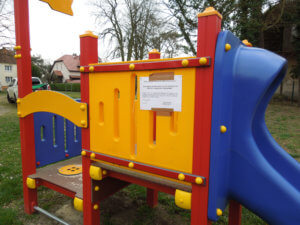 Spielplatz Gustav-Kurtze-Promenade - Corona 2020