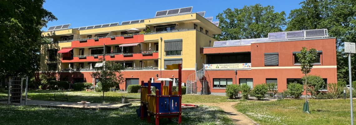 Das Sonnenhaus – Geschäftssitz und Wohnhaus in der Gustav-Kurtze-Promenade 58a-d